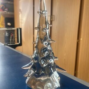 Hand Blown Antique Glass Christmas Tree